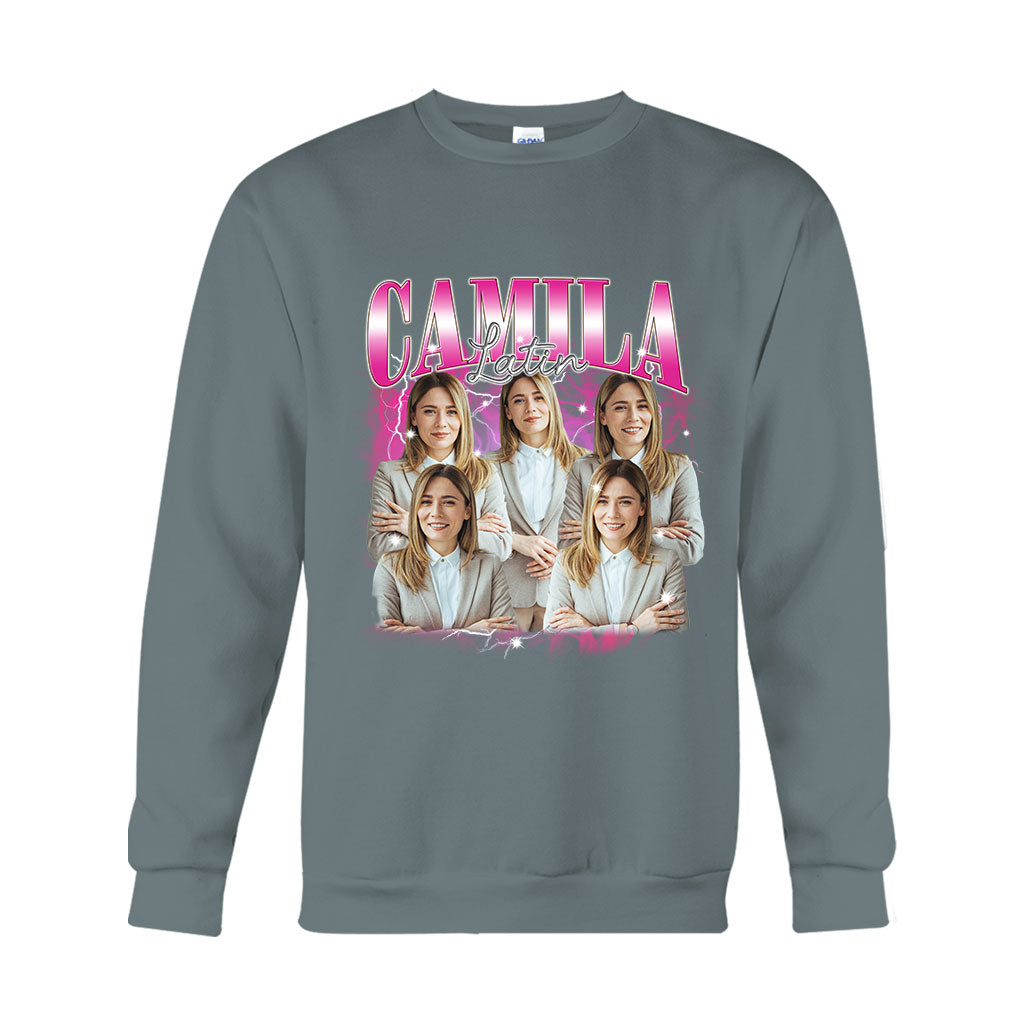 Custom Text And Photos - gift for anyone - Personalized T-shirt And Hoodie