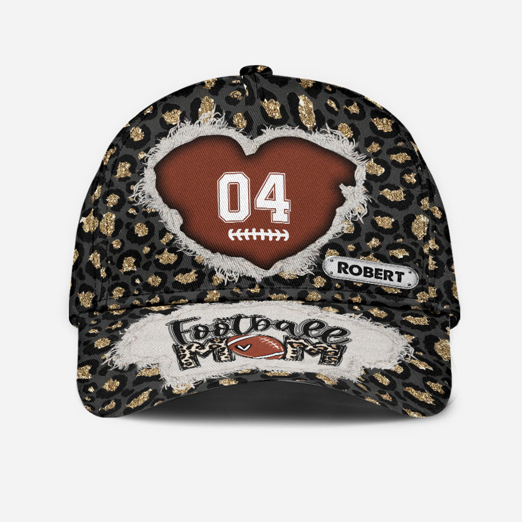 In My Football Mom Era - Personalized Football Classic Cap