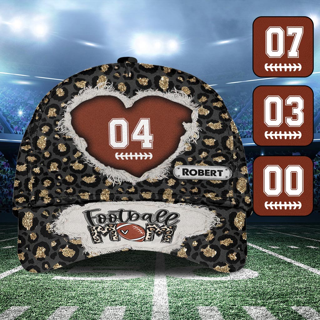 In My Football Mom Era - Personalized Football Classic Cap