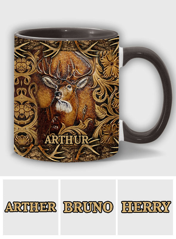 Deer Hunting Season - Personalized Hunting Accent Mug