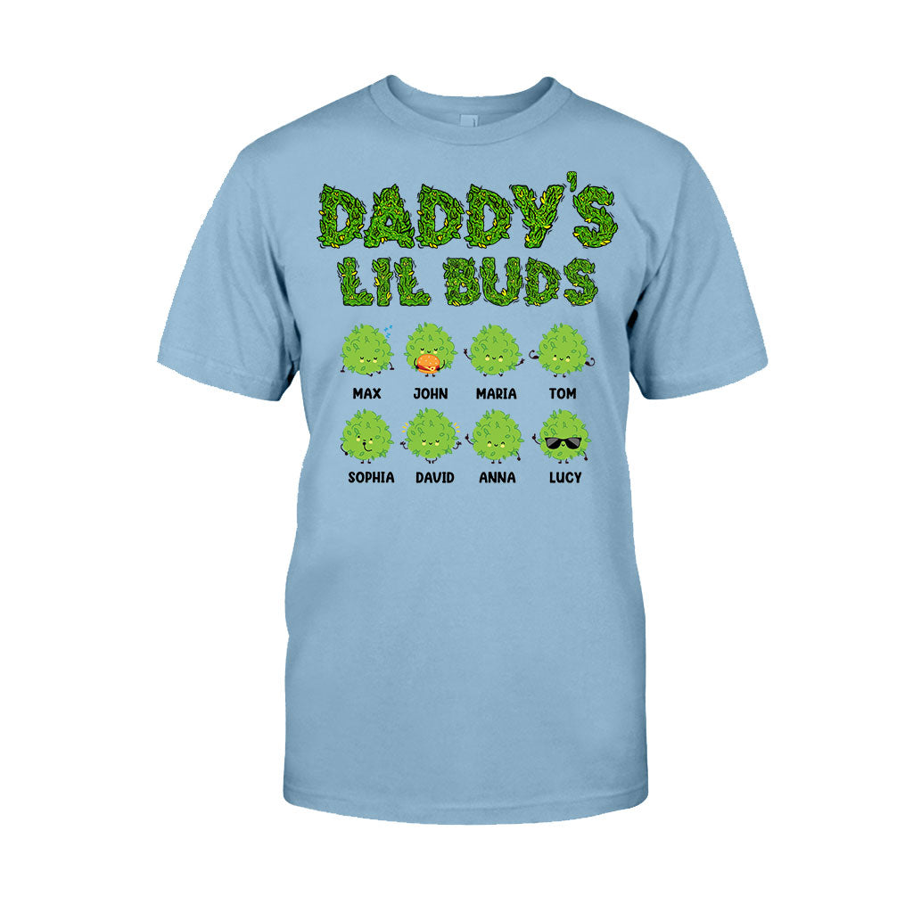 Daddy's Lil Buds - Personalized Weed T-shirt And Hoodie
