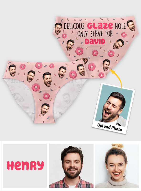 Only Serve For You - Personalized Couple Women's Briefs