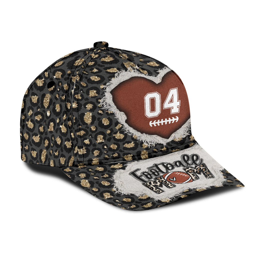 In My Football Mom Era - Personalized Football Classic Cap