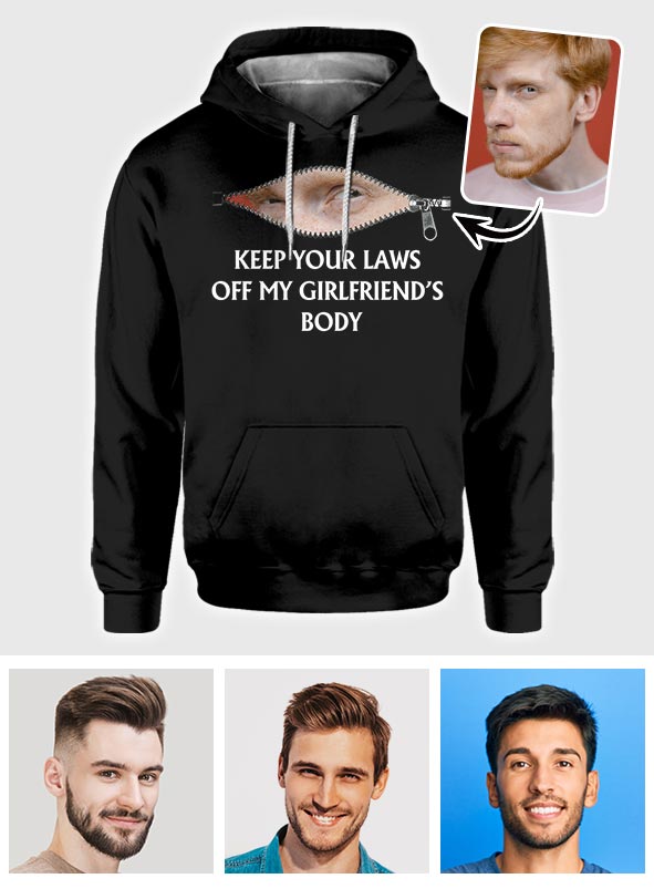 Keep Your Laws Off - Personalized Couple All Over Shirt