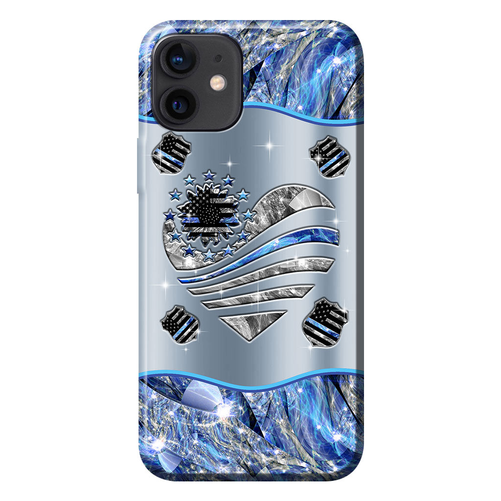 Supporting The Paws - Police Officer Personalized Phone Case