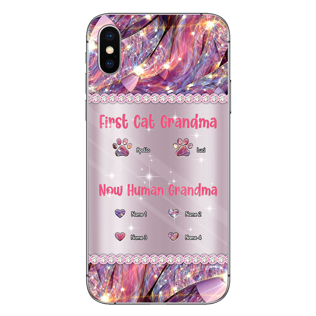 Cat Grandma Human - Personalized Mother's Day Phone Case