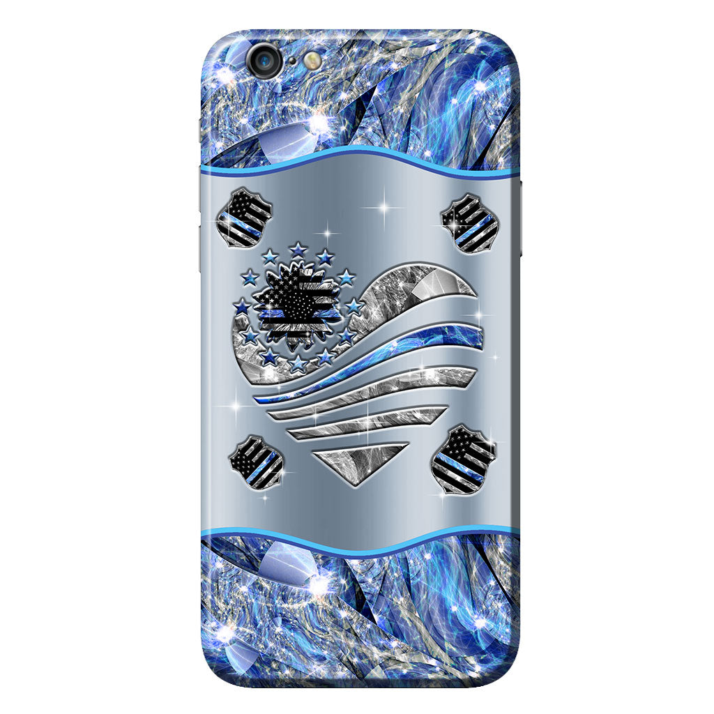 Supporting The Paws - Police Officer Personalized Phone Case