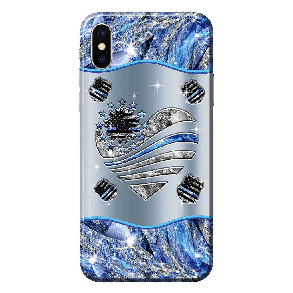 Supporting The Paws - Police Officer Personalized Phone Case