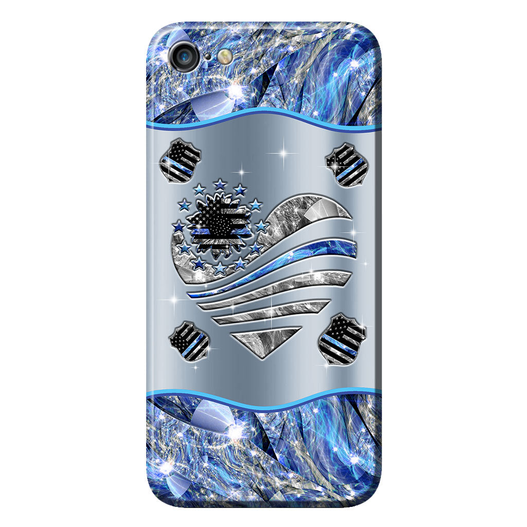 Supporting The Paws - Police Officer Personalized Phone Case