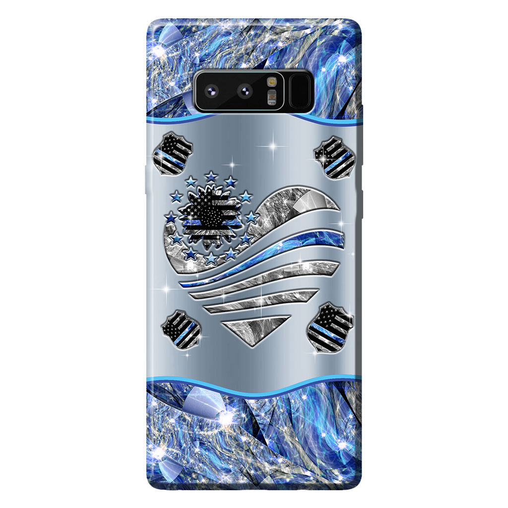 Supporting The Paws - Police Officer Personalized Phone Case