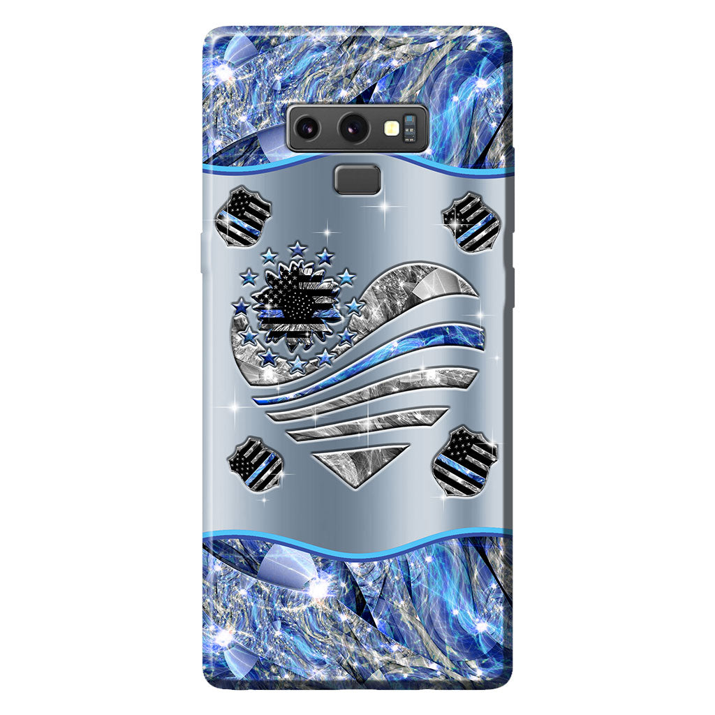 Supporting The Paws - Police Officer Personalized Phone Case