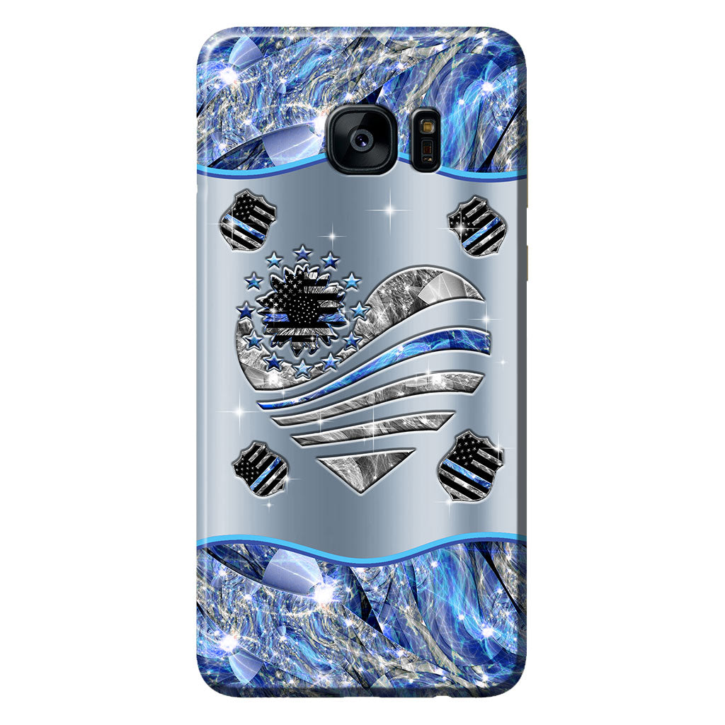 Supporting The Paws - Police Officer Personalized Phone Case