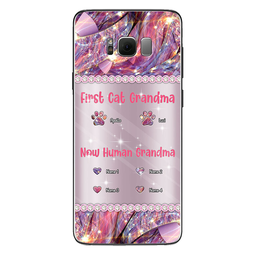 Cat Grandma Human - Personalized Mother's Day Phone Case