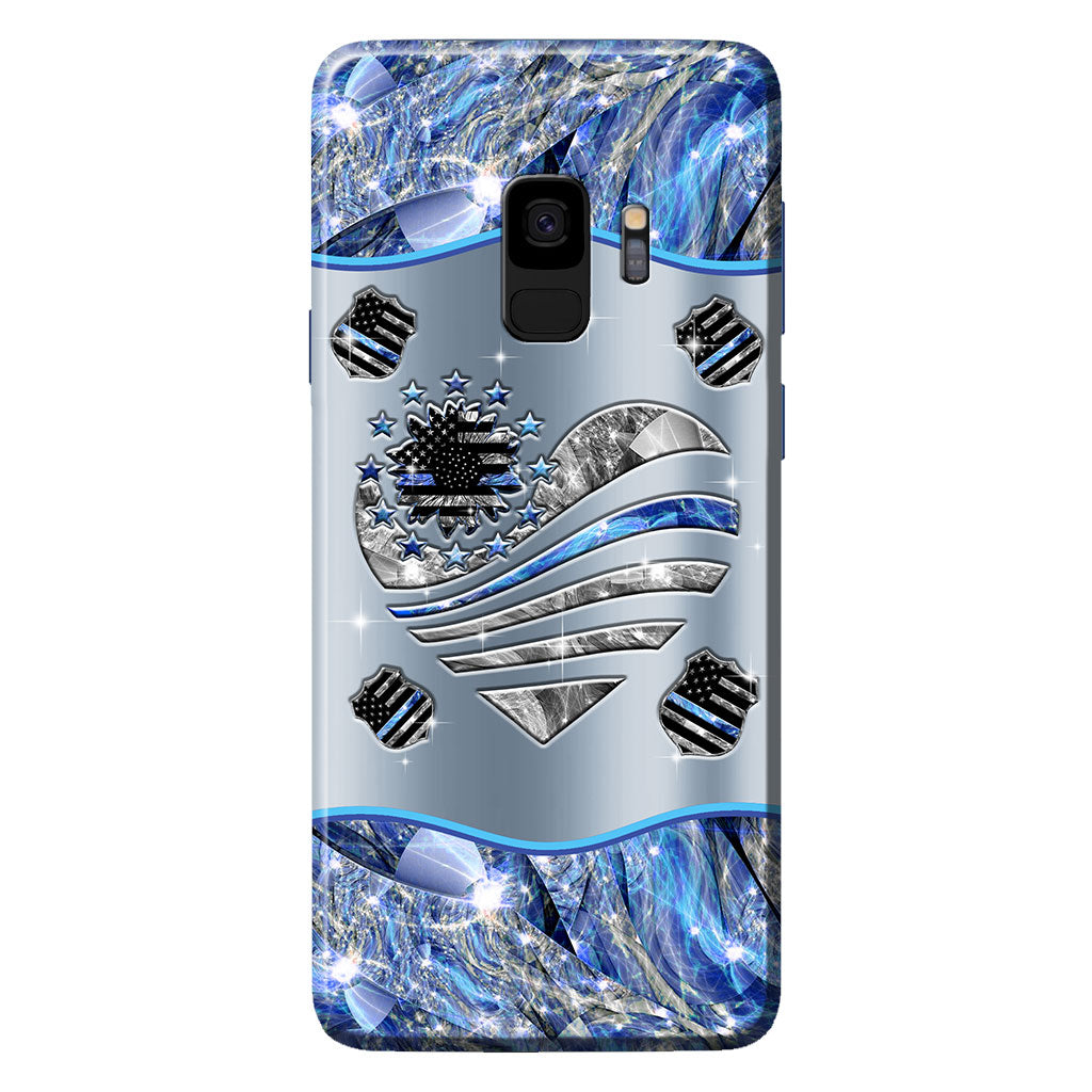 Supporting The Paws - Police Officer Personalized Phone Case