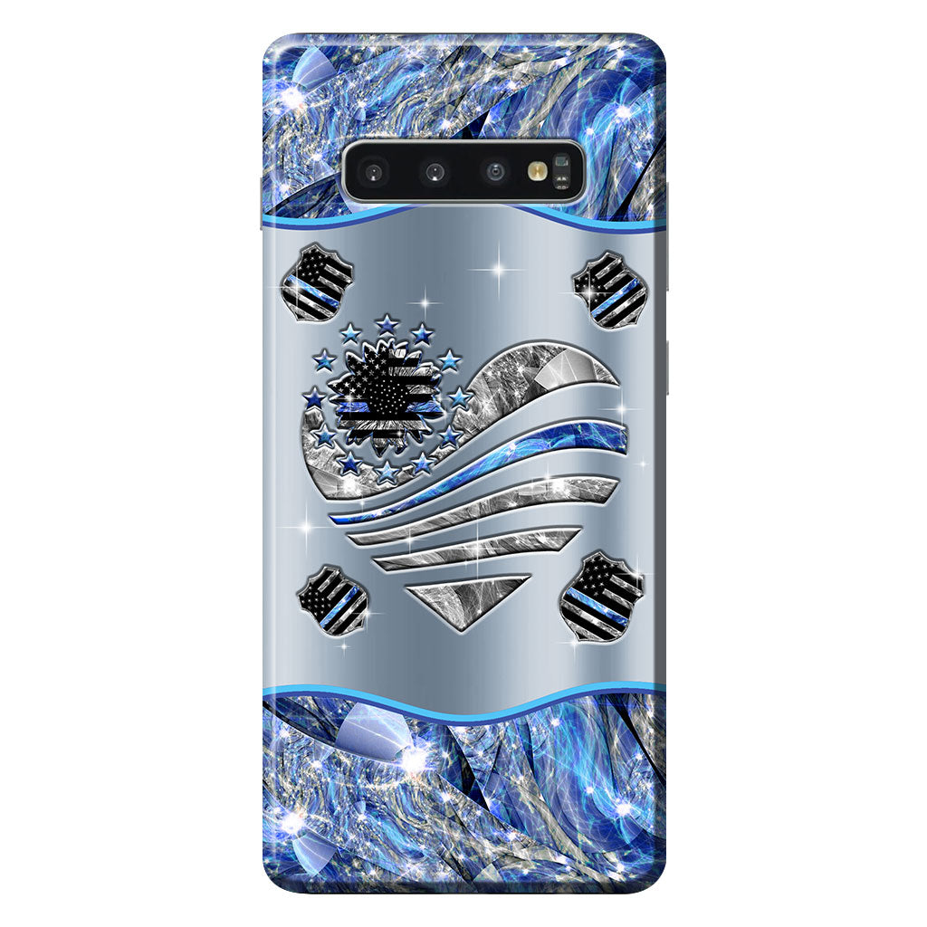 Supporting The Paws - Police Officer Personalized Phone Case