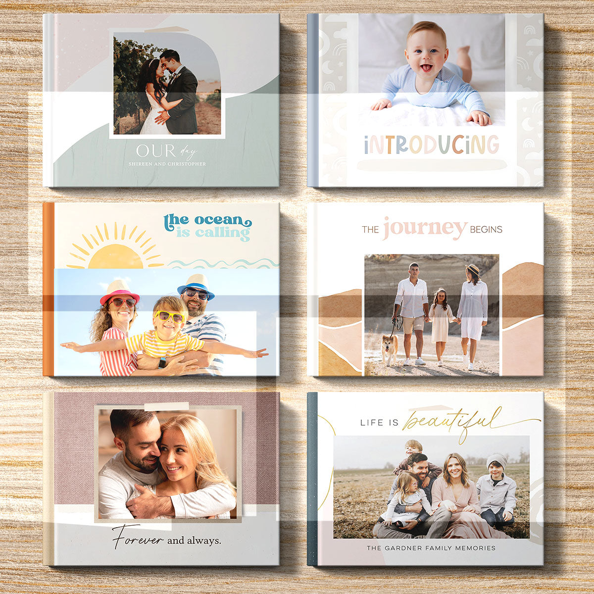 Merry Christmas Photo Upload In The Circle - Personalized QR Greeting Card