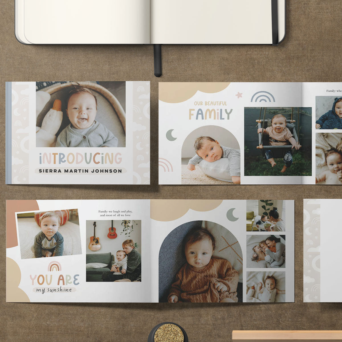 Merry Christmas Photo Upload In The Circle - Personalized QR Greeting Card
