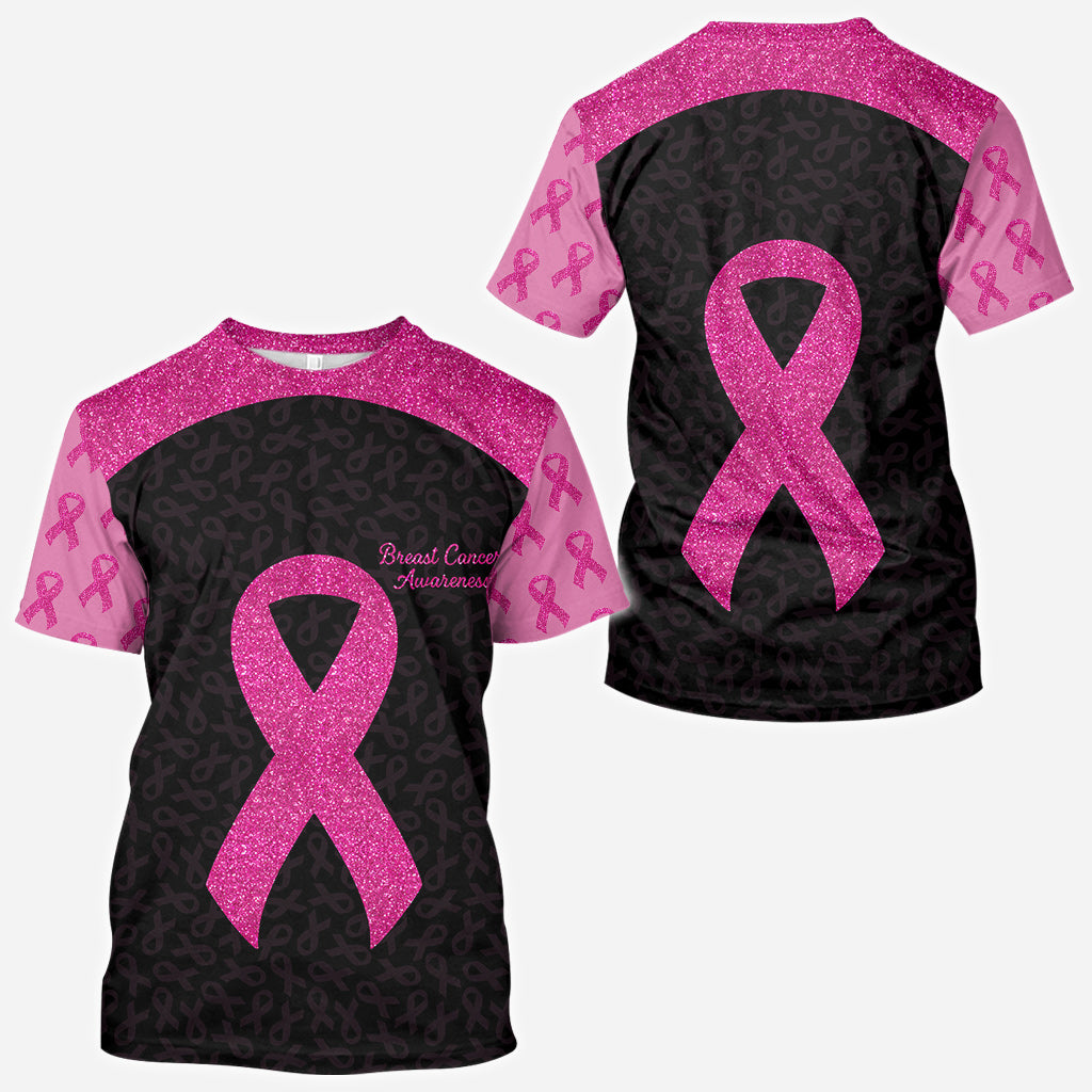 Breast Cancer Awareness All Over T-shirt and Hoodie 0822