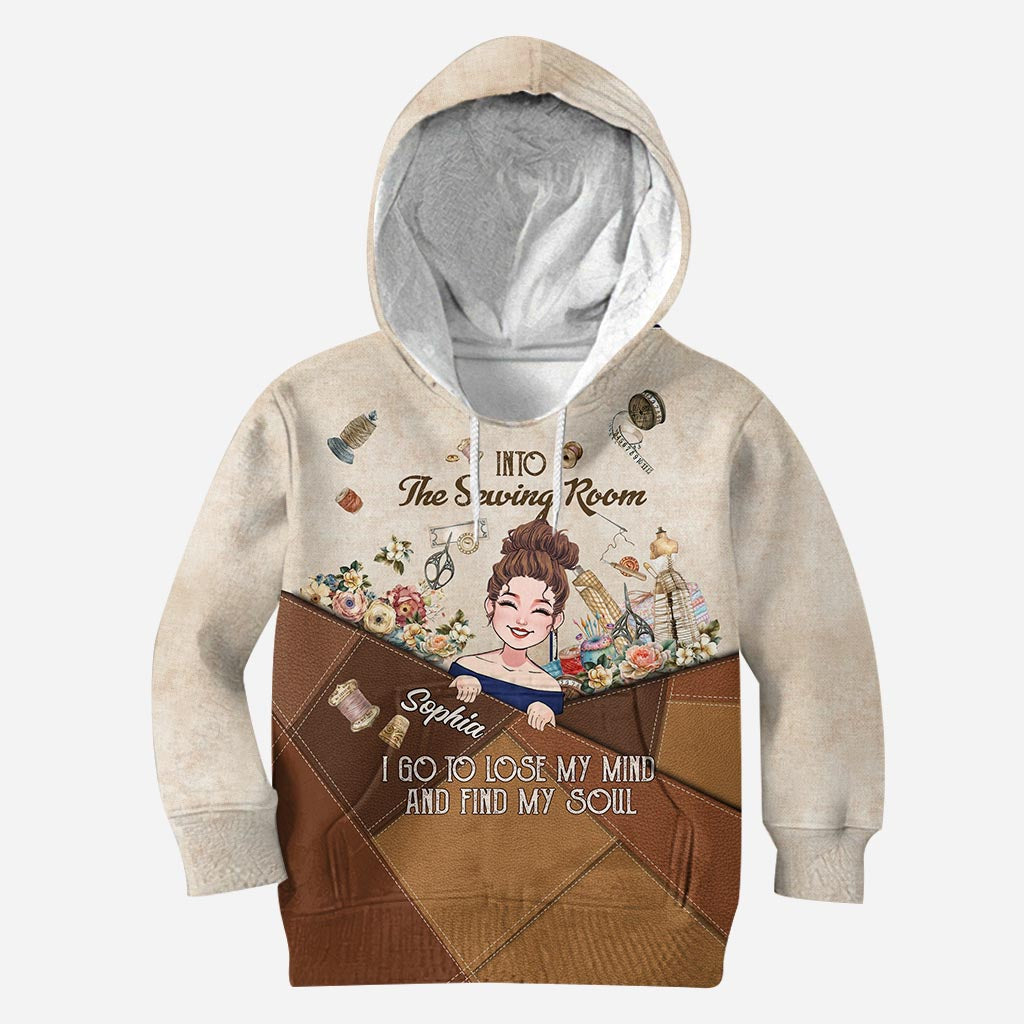 And Into The Sewing Room I Go - Personalized Sewing All Over Shirt