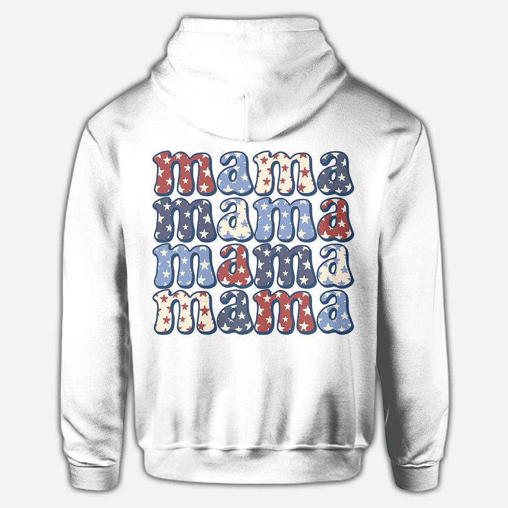 All American Mama - Gift for mom, aunt, grandma - Personalized All Over Shirt