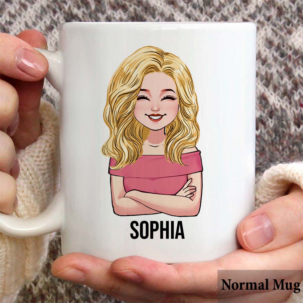 Le frère/la sœur le/la plus moyen(ne) du monde - Mug personnalisé pour frère/sœur