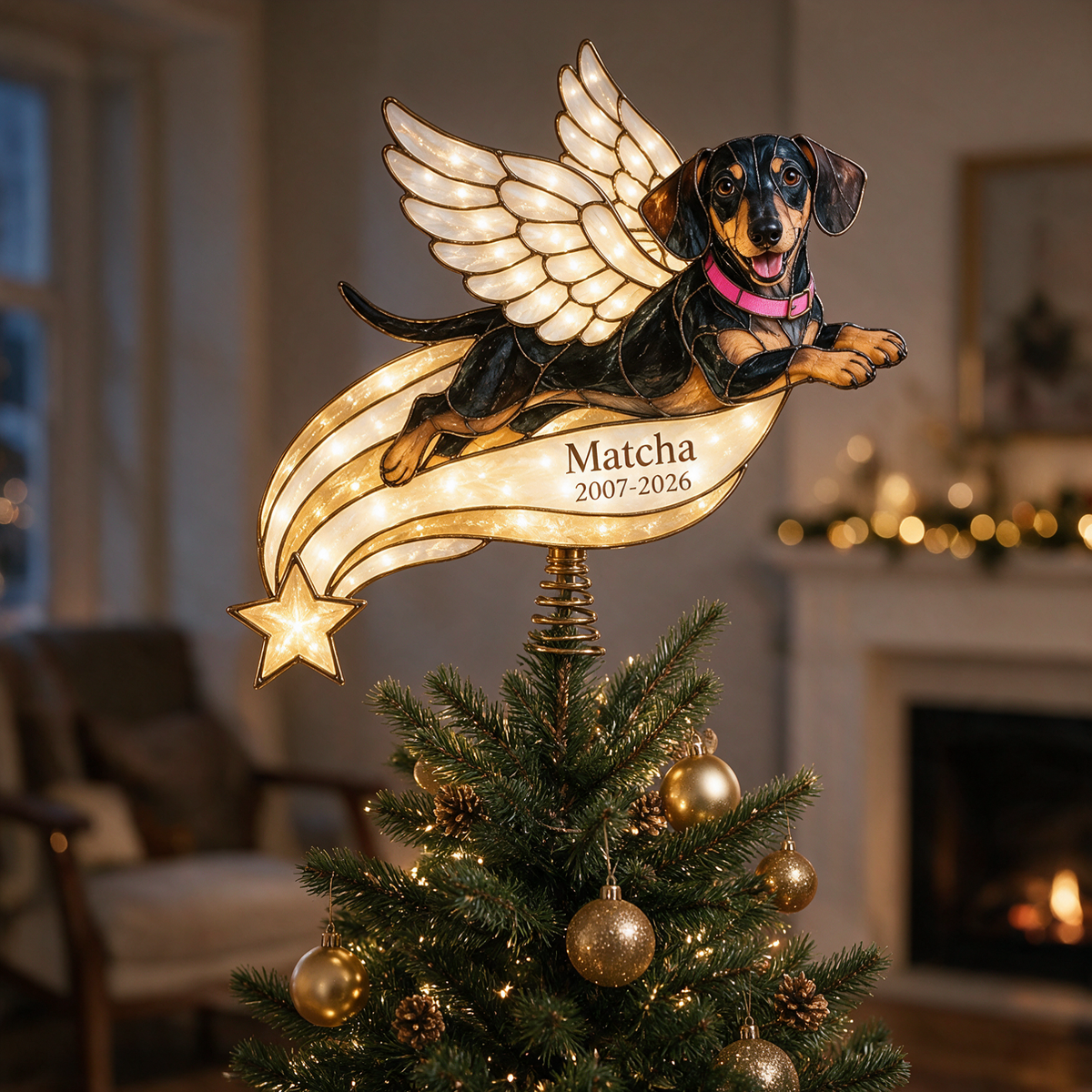 Ornement de Noël Personnalisé pour Chien