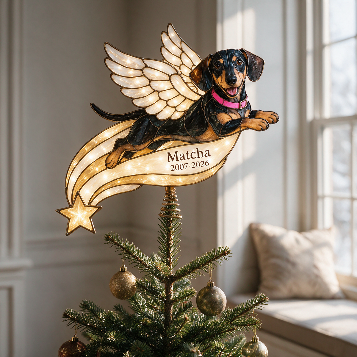 Ornement de Noël Personnalisé pour Chien