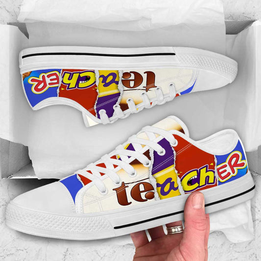 Lehrer lehren Lieben Inspirieren – Low-Top-Schuhe
