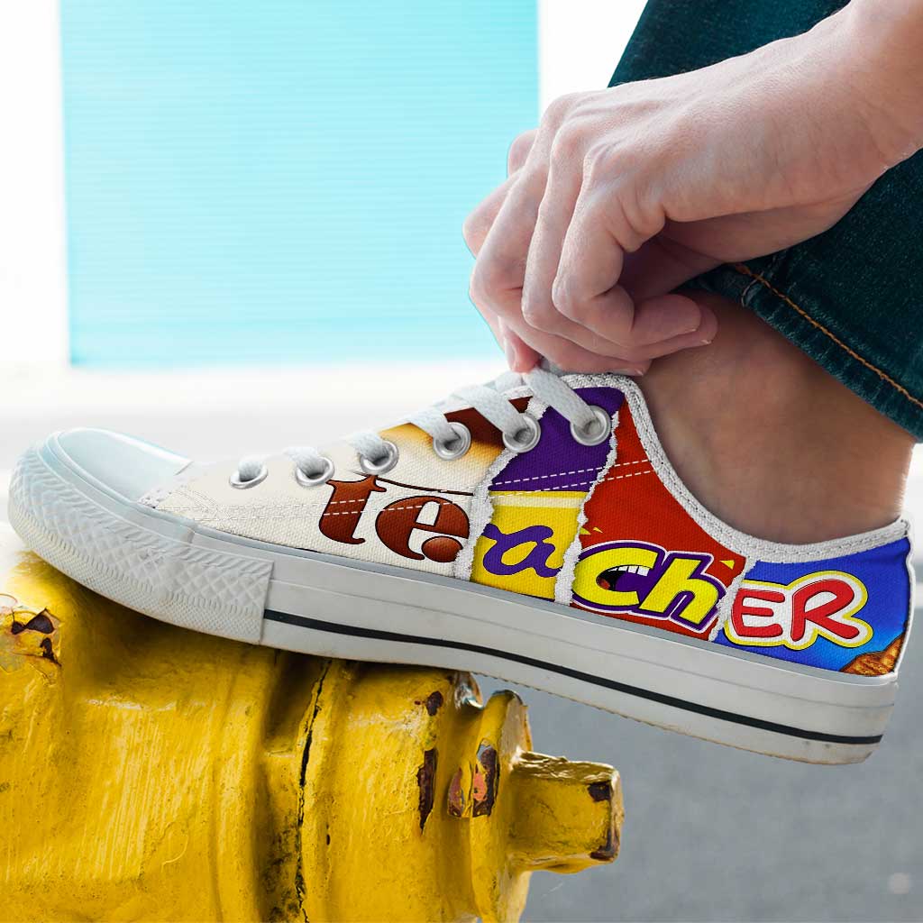 Enseigner, enseigner, aimer, inspirer - Chaussures basses