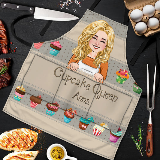 Cupcake Queen - Personalized Baking Apron