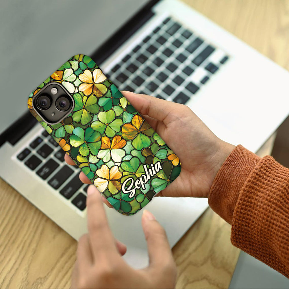 Proud Irish - Personalized Saint Patrick's Day Full Print Phone Case