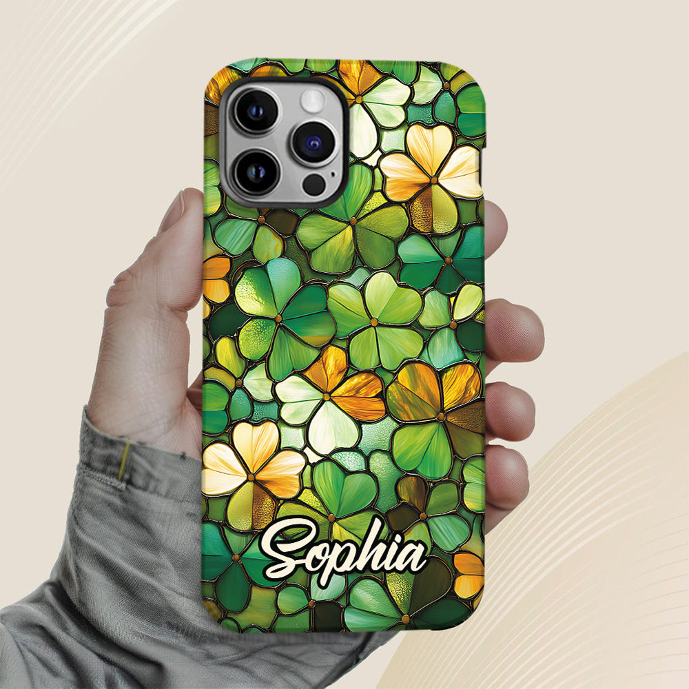 Proud Irish - Personalized Saint Patrick's Day Full Print Phone Case