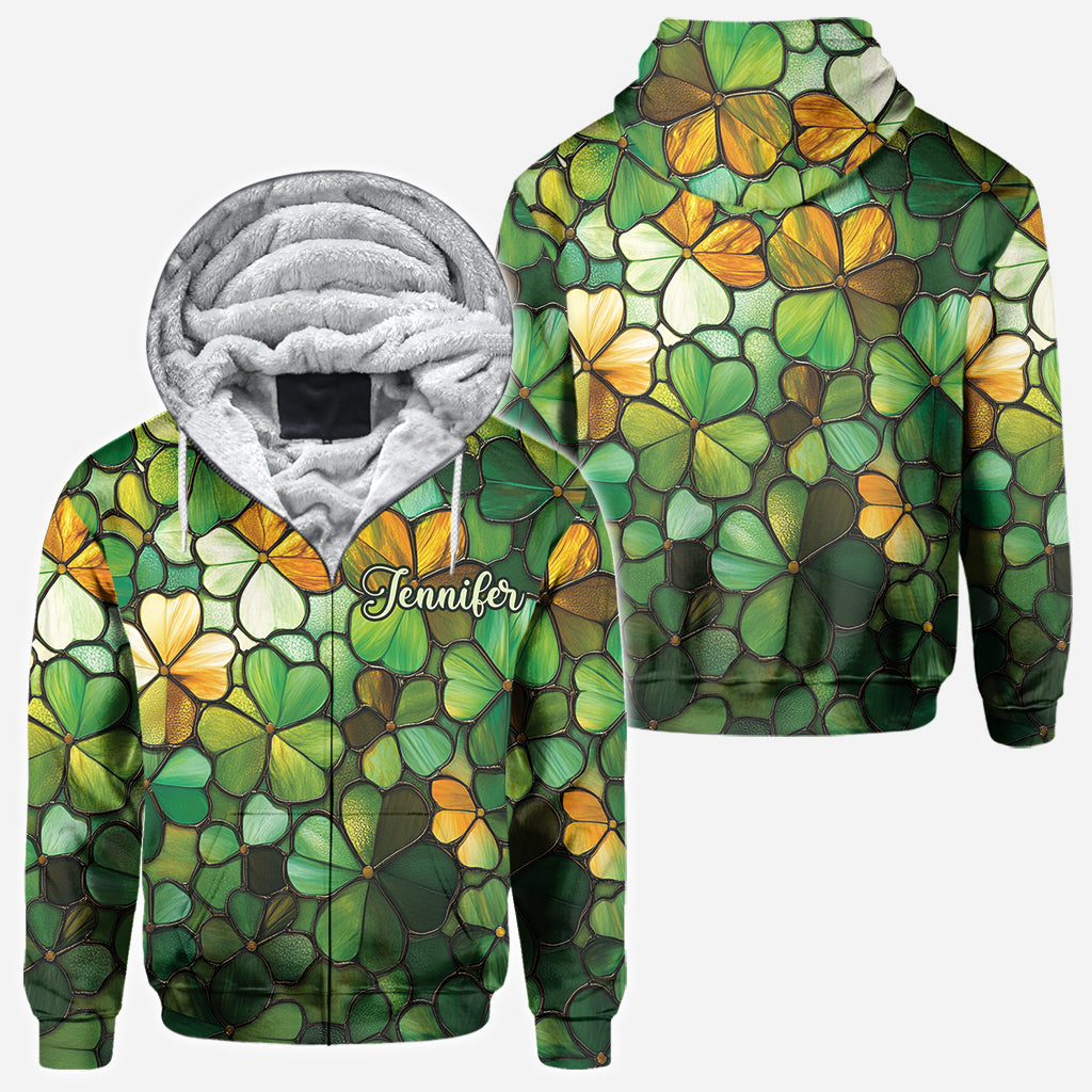 Stolzer Ire – Personalisiertes Allover-Shirt zum St. Patrick's Day