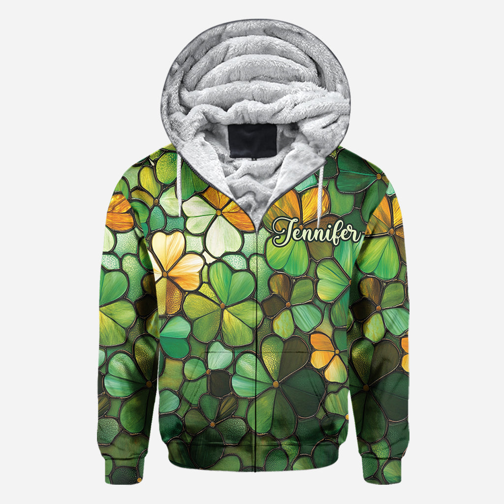 Stolzer Ire – Personalisiertes Allover-Shirt zum St. Patrick's Day