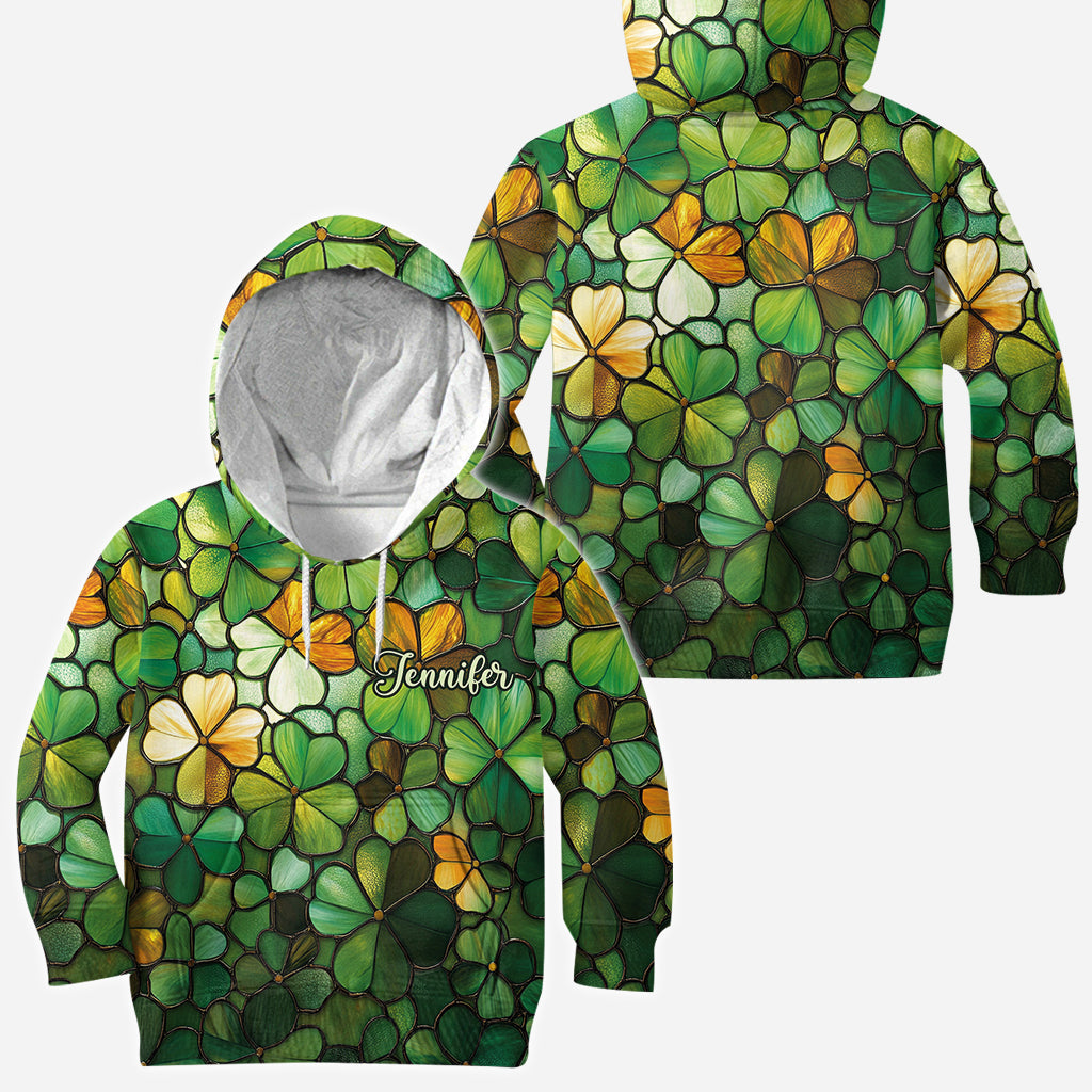 Stolzer Ire – Personalisiertes Allover-Shirt zum St. Patrick's Day