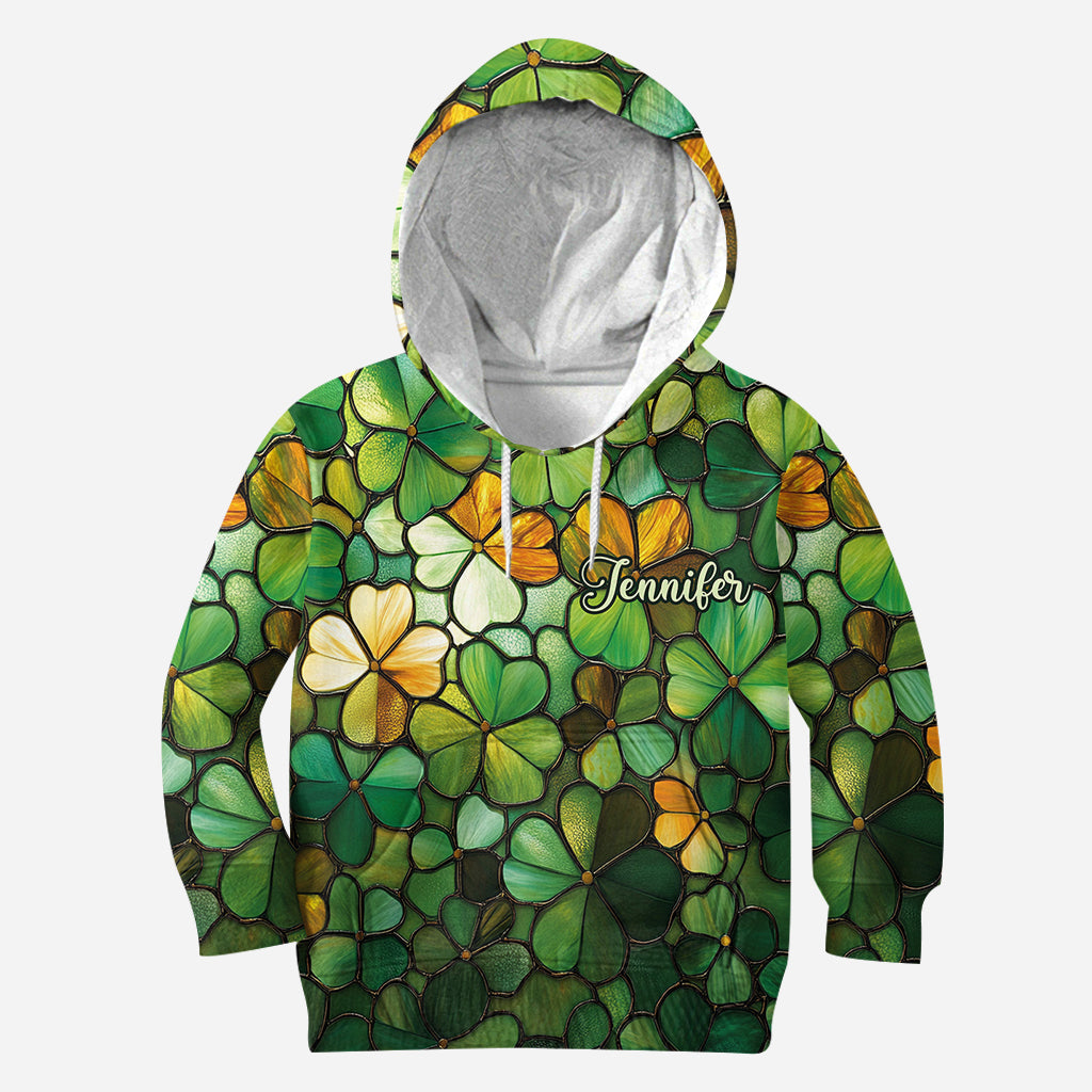 Stolzer Ire – Personalisiertes Allover-Shirt zum St. Patrick's Day