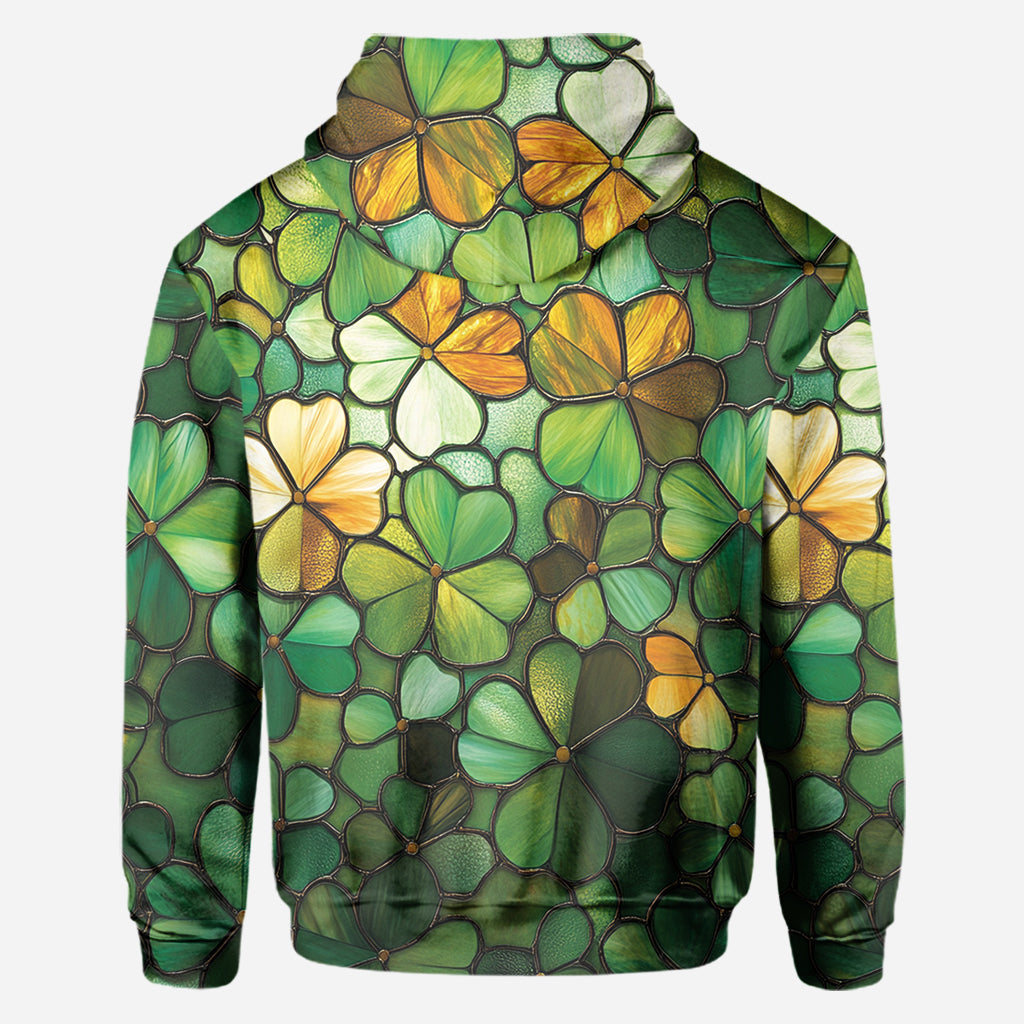 Stolzer Ire – Personalisiertes Allover-Shirt zum St. Patrick's Day