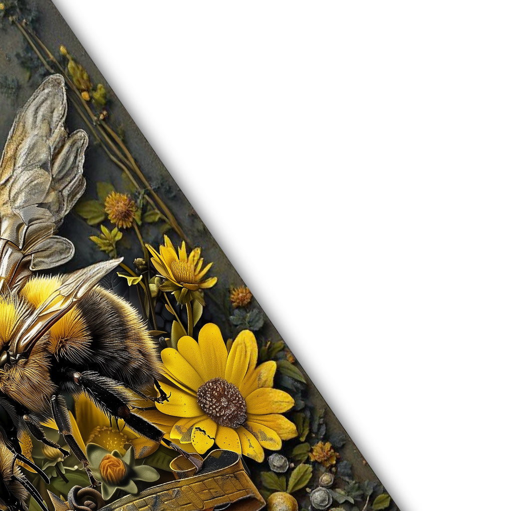 Bee Garden - Personalized Gardening Cut Metal Sign