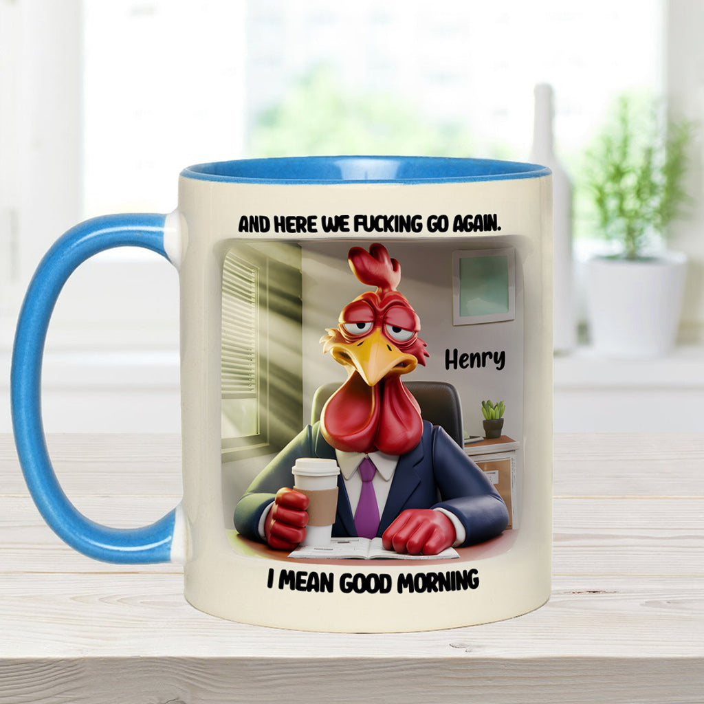 Et on y retourne ! - Mug personnalisé pour collègue