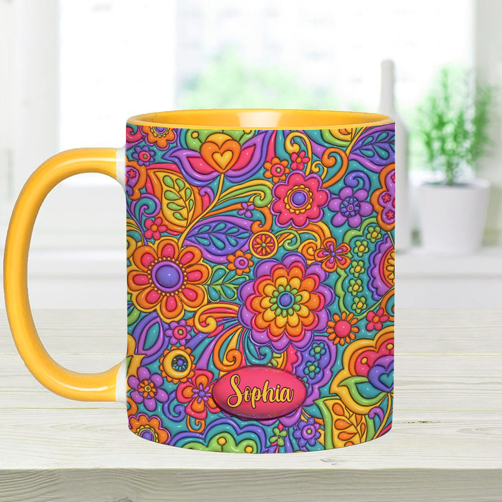 Hippie Soul - Personalized Hippie Accent Mug