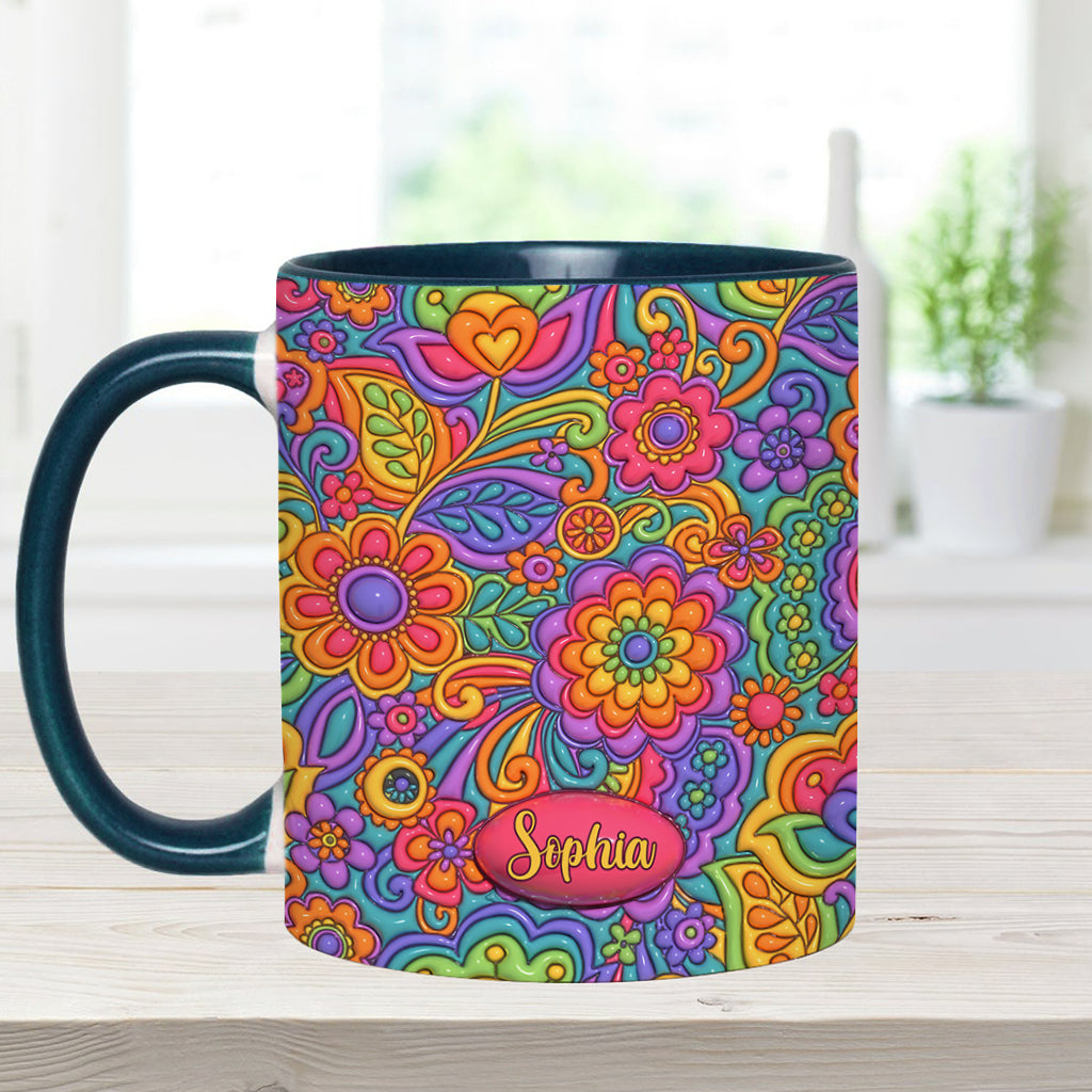 Hippie Soul - Personalized Hippie Accent Mug