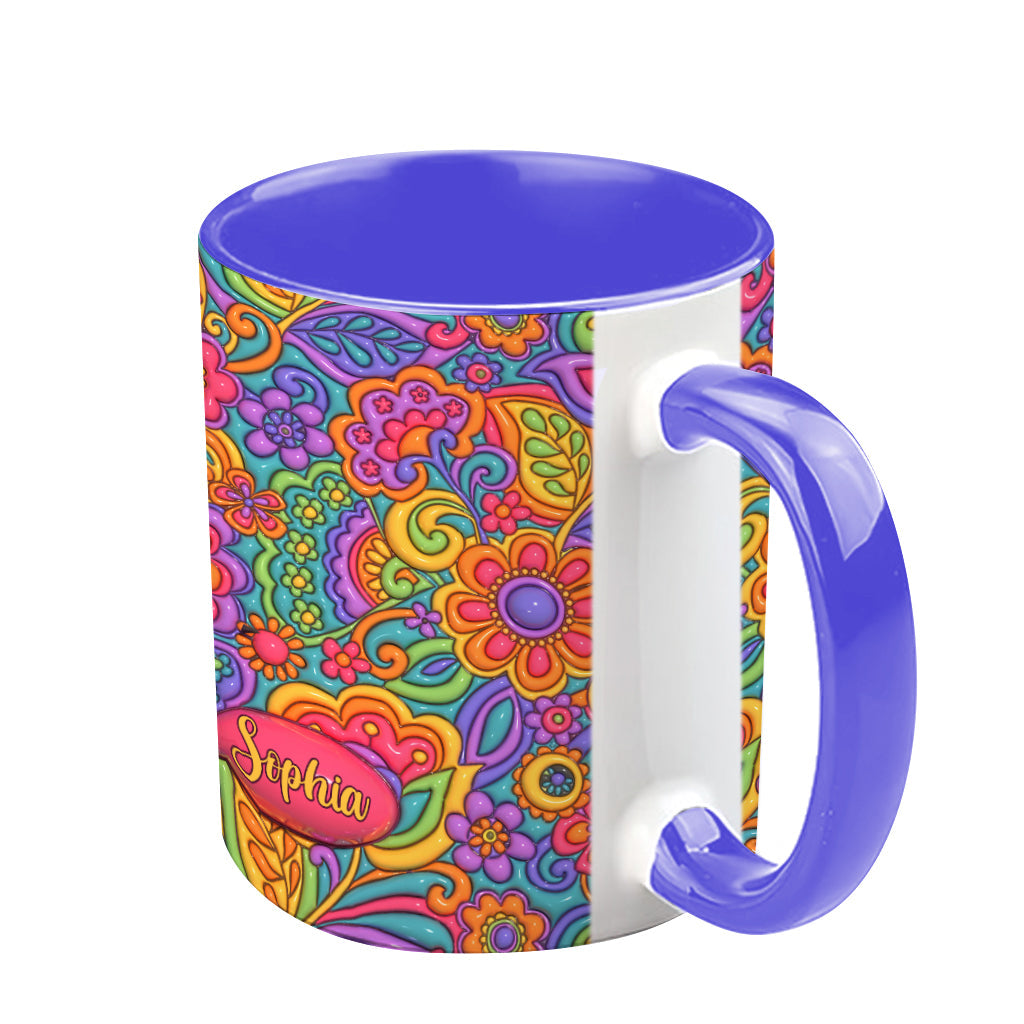 Hippie Soul - Personalized Hippie Accent Mug