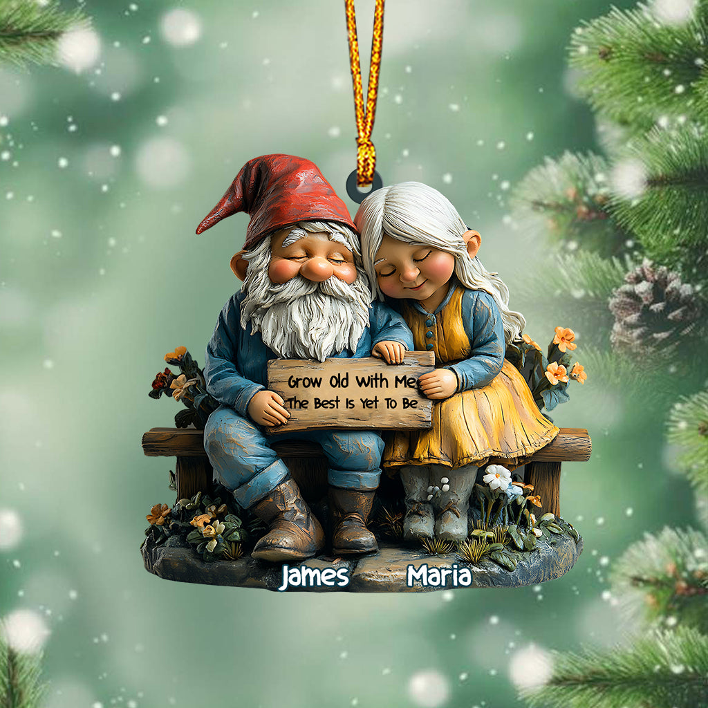 Grow Old With Me - Personalized Gardening Ornament