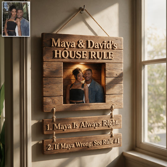 You & Me We Got This - Personalized Couple Pallet Wood Sign