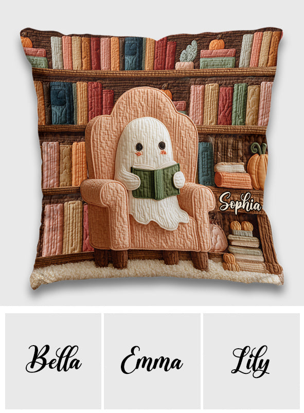 Love Books - Personalized Book Throw Pillow