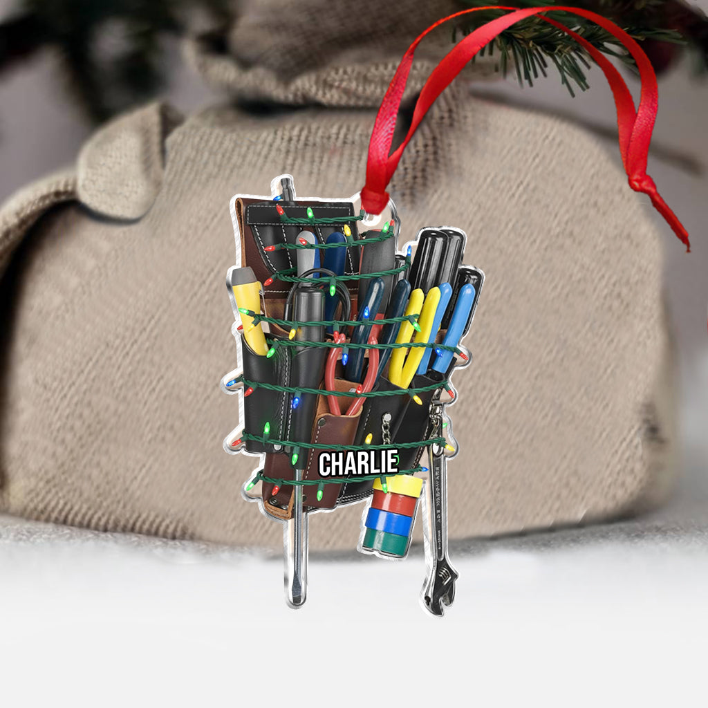 Cadeau pour papa, mari ou fils électricien... - Ornement personnalisé pour électricien