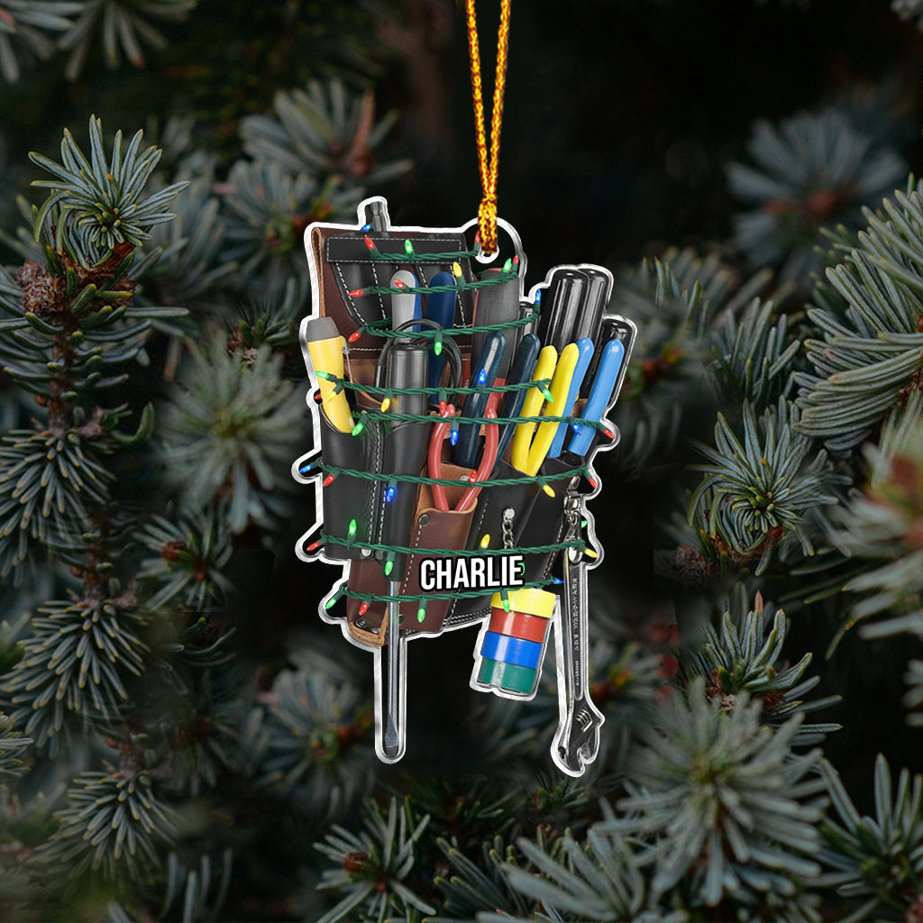 Cadeau pour papa, mari ou fils électricien... - Ornement personnalisé pour électricien