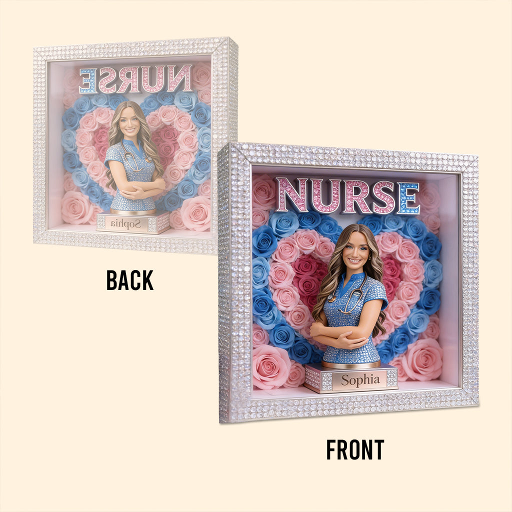 Benutzerdefiniertes Foto - Personalisierte Krankenschwester Acrylplakette