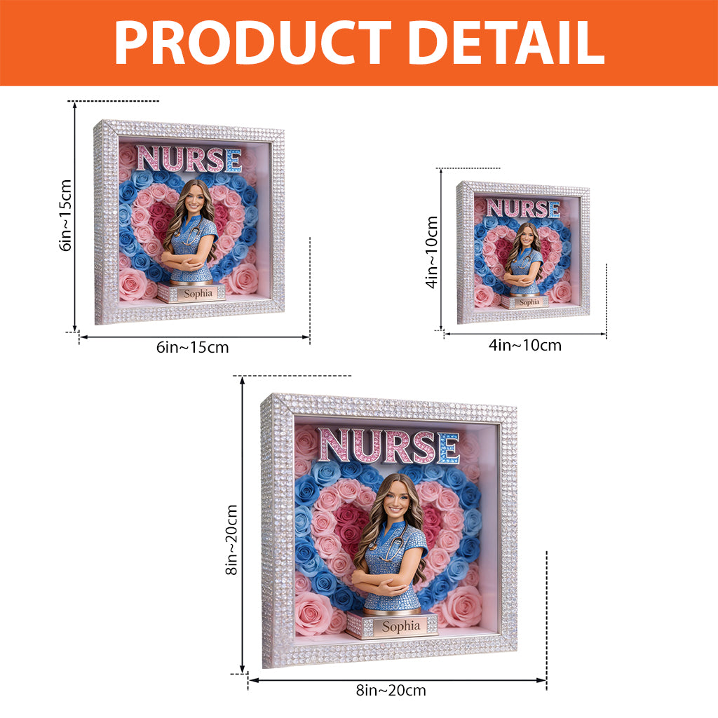 Benutzerdefiniertes Foto - Personalisierte Krankenschwester Acrylplakette