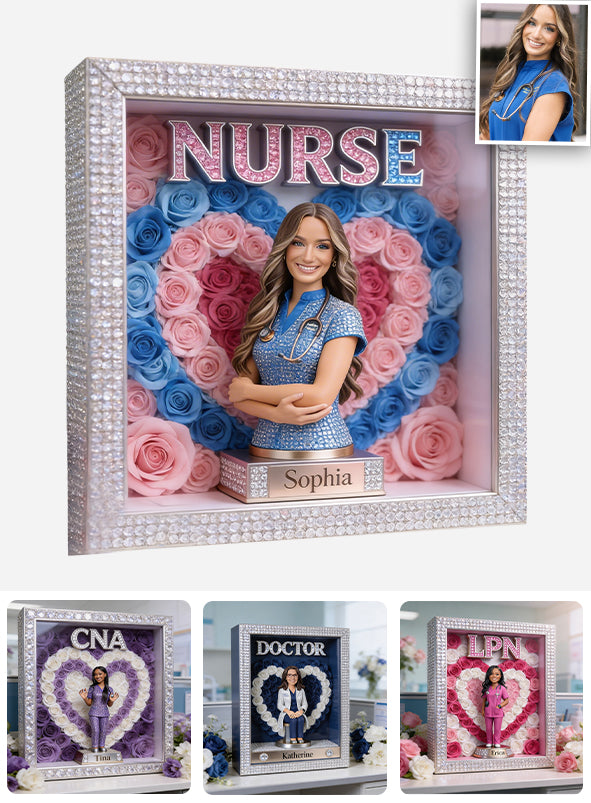 Benutzerdefiniertes Foto - Personalisierte Krankenschwester Acrylplakette